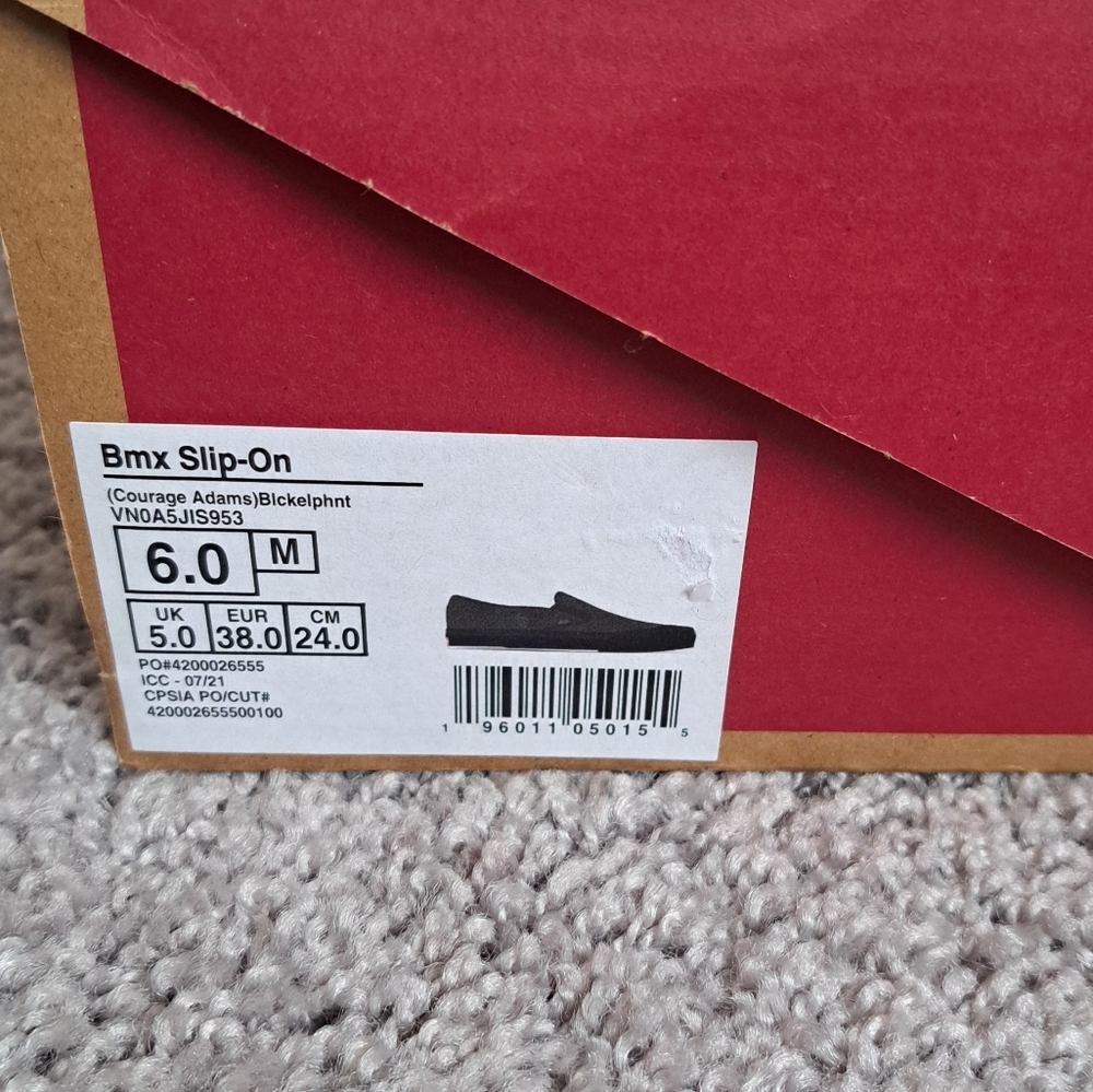 BMX Vans Authentic Slip Ons